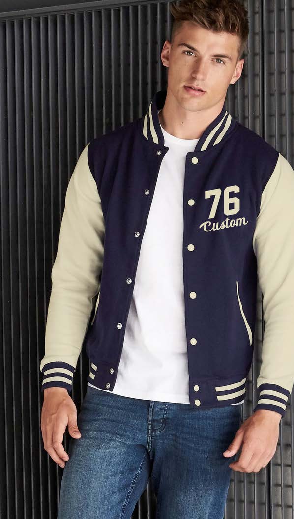 999 Letterman Fleece Jacket