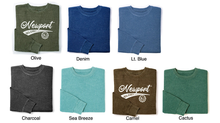 5076 Crew Unisex Corduroy