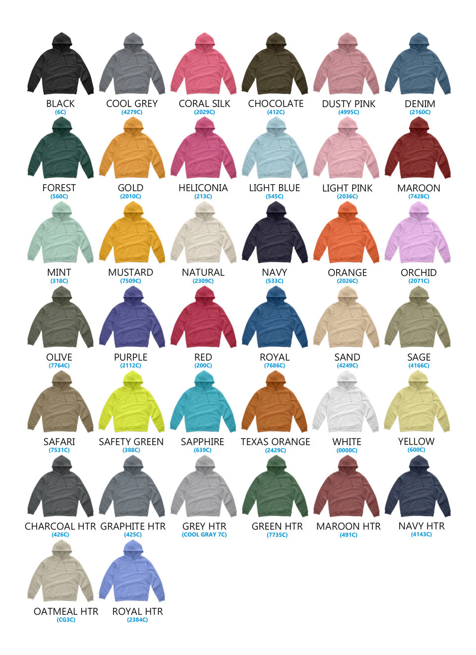 717 Adult Hoody