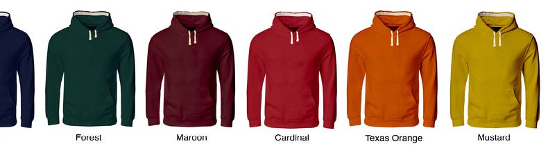 777 Hoody Contrast Trim