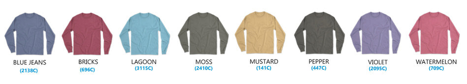 401 Garment Dye LS Tee