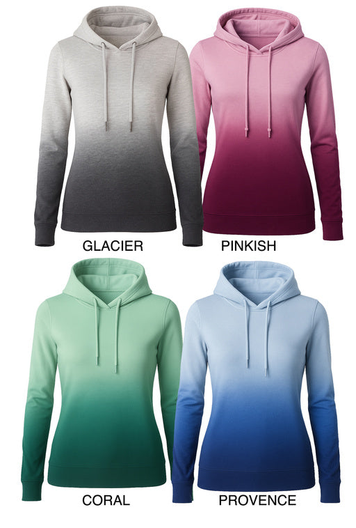 85070 Ladies Dipped Hoodie