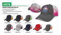 i1076 Gradient Screen Print Mesh Cap