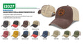 i3027 Washed Pigment Dyed with Washed Trucker Mesh Cap