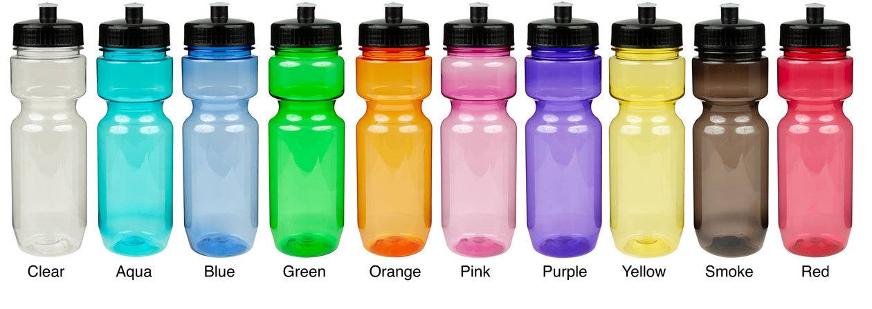 0323 22 oz. Translucent Bike Bottle