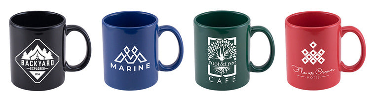 MUL Classic 12 oz C-Handle Ceramic Mug