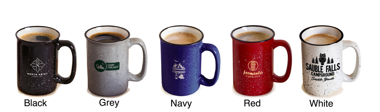 CM9017 Nipissing Tall 13.5 oz Ceramic Campfire Mug