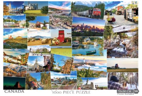 Canada Collage 1000 piece