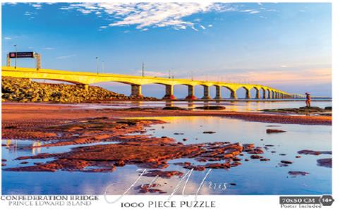 Confederation Bridge Prince Edward Island 1000 Piece Puzzle