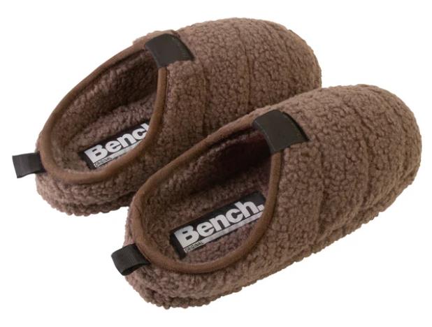 Women's Sherpa Bench Slippers - Taupe