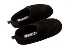 Women's Sherpa Bench Slippers - Black