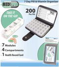 Medi-Pro 7-Day Pill & Vitamin Organizer Wallet
