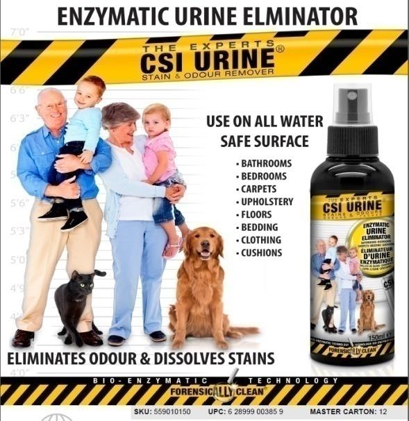CSI Urine Enzymatic Stain & Odour Remover