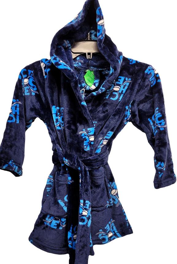 Children's Hooded Robe - Ice Hockey
