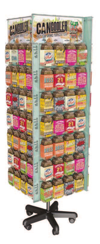 Can Cooler Prepack Rack