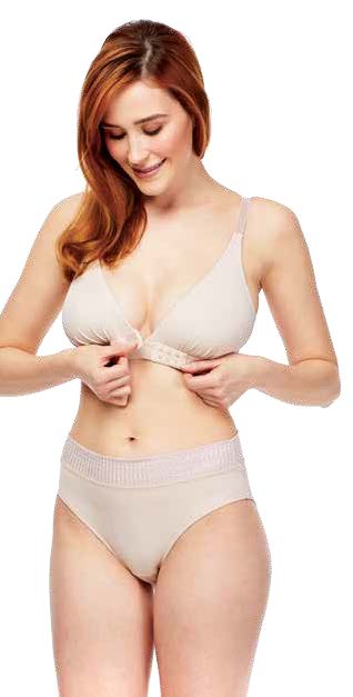 Slip-On Crossover Bra