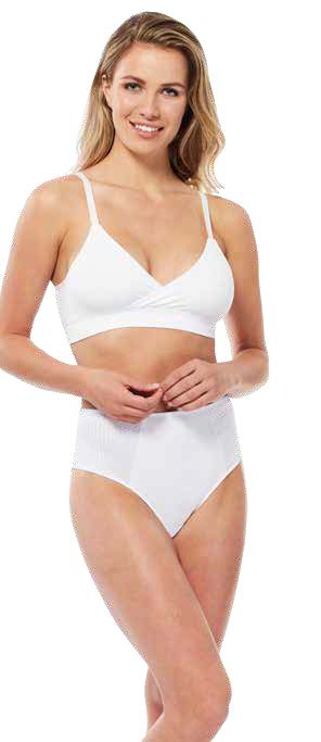 Seamless Padded Crossover Bra