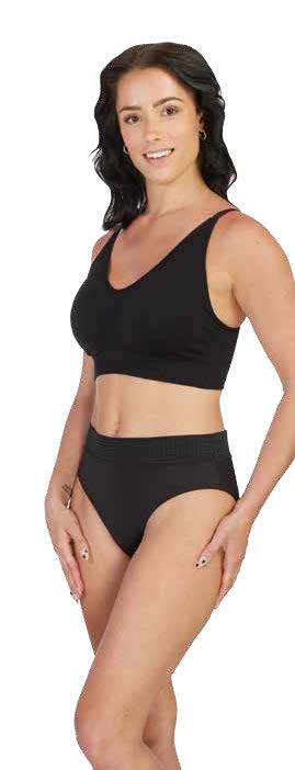Seamless Padded Slip-On Bra