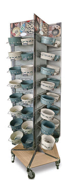 Personalised Dog Bowl Prepack Rack