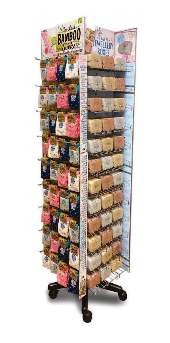 Travel Jewellery Boxes Prepack Rack