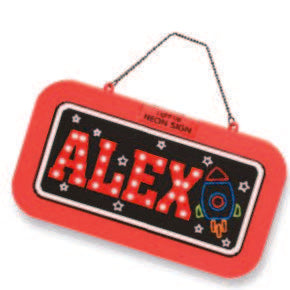 Personalised Neon Signs Prepack Rack