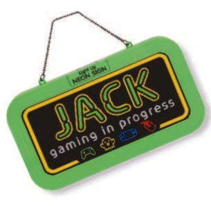 Personalised Neon Signs Prepack Rack