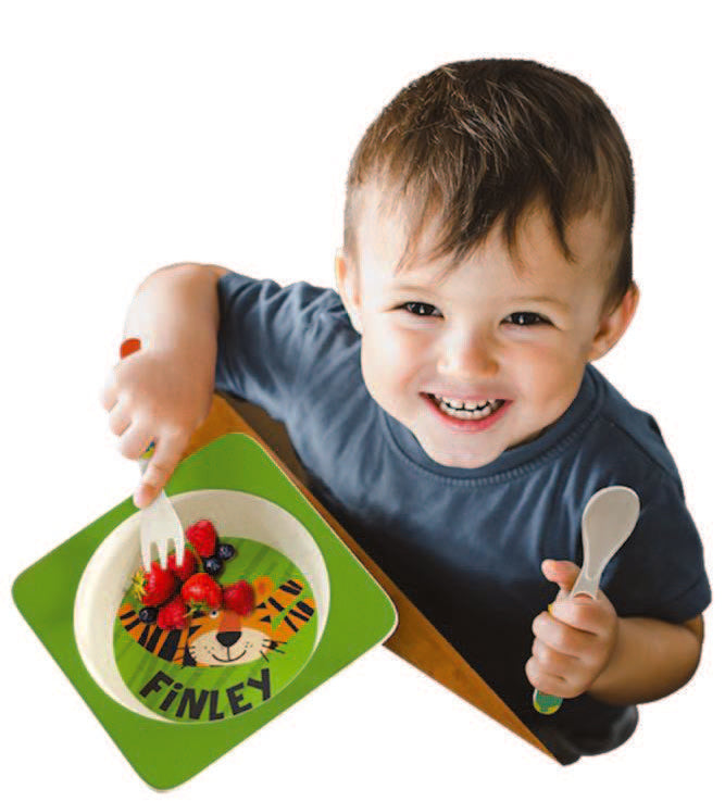 Panda Crew Bowls and Cutlery Prepack Rack