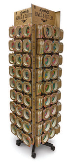 Panda Crew Bowls and Cutlery Prepack Rack