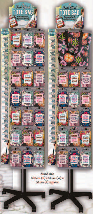 Top Lass Tote Bag Prepack Rack