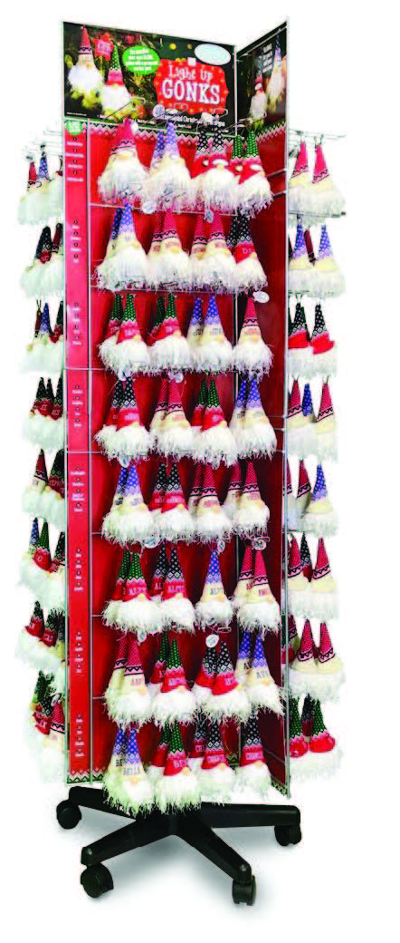 Light Up Christmas Gnomes Prepack Rack